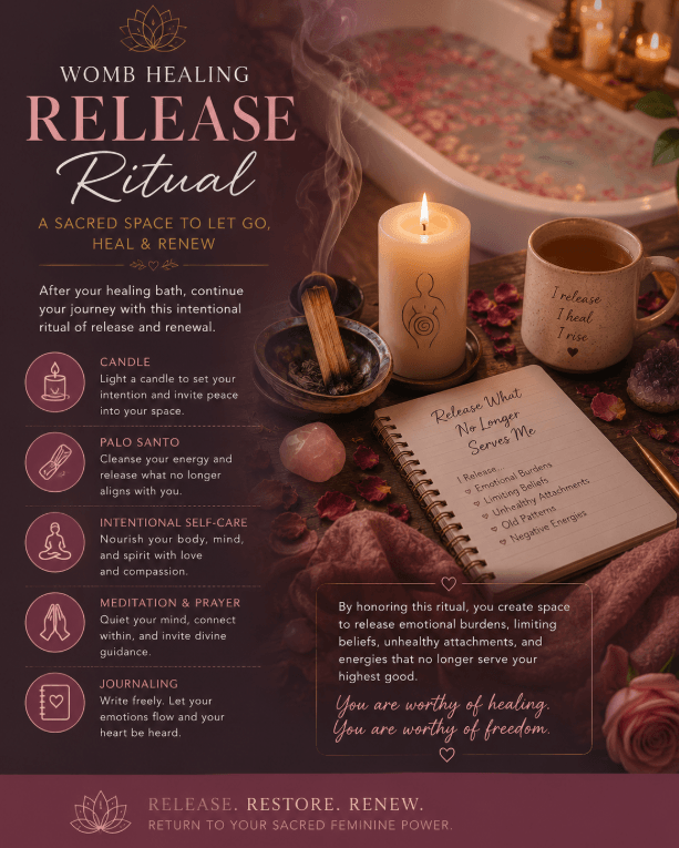 Womb Healing Release Ritual